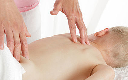 Massage beim Kind