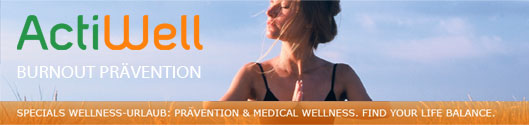Actiwell: Burnout Präventionsreisen - im Urlaub das Gleichgewicht wieder finden.