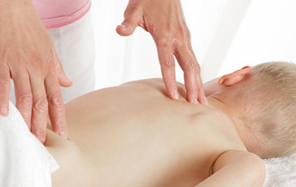 Massage beim heranwachsenden Kind