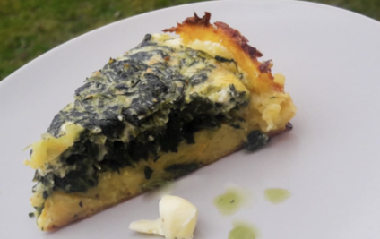 Spinat-Feta-Quiche
